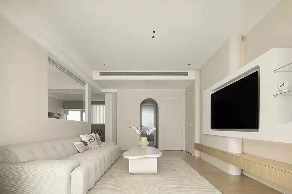 110平老房翻新，網(wǎng)紅奶油風治愈心靈之美！