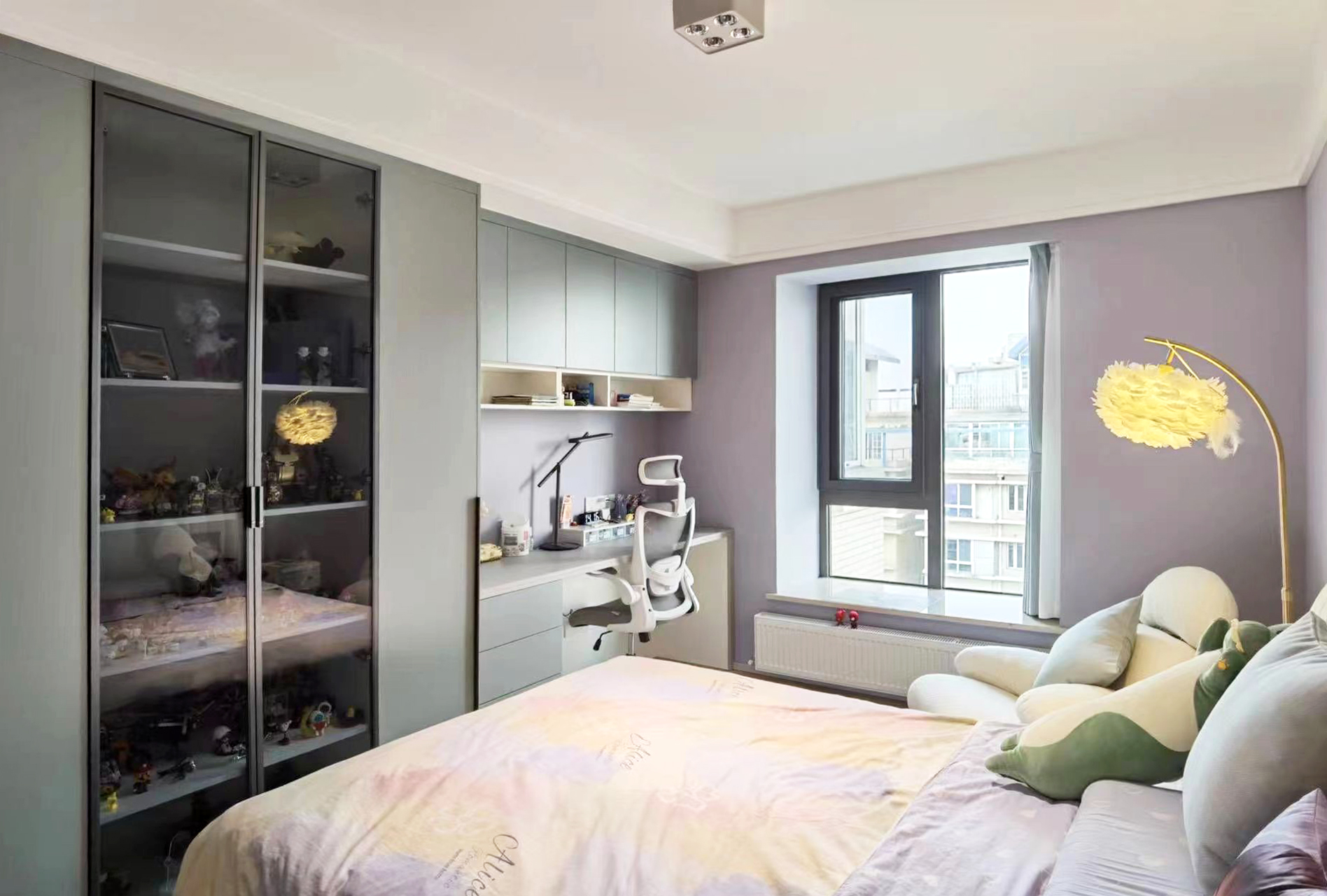 淡雅色調鋪陳，營造簡約溫馨休憩之境